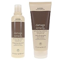 Aveda Damage Remedy Shampoo 8.5 oz & Conditioner 6.7oz Duo