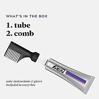 Just For Men Touch Of Gray, Gray Hair Coloring Kit For Men With Comb Applicator For Easy Application, Great For A Salt And Pepper Look - Medium Brown, T-35 (Packaging May Vary)