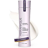 Keranique Volumizing Keratin Conditioner For Thinning Hair, Hair Regrowth | Keratin Amino Complex, Free Of Sulfates, Dyes And Parabens, 8 Fl Oz