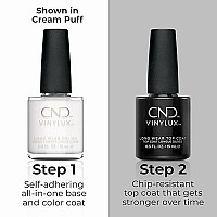 Cnd Vinylux Longwear Nail Polish, Gel-Like Shine & Chip Resistant Color, Studio White, 0.5 Fl Oz