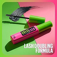 Maybelline Great Lash Curved Brush Mascara - Blackest Black - 2 Pack