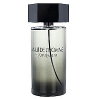 Yves Saint Laurent L'Homme La Nuit De Eau De Toilette Spray for Men, 6.7 Ounce