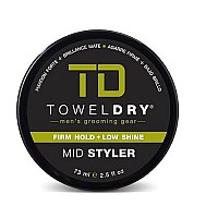 Towel Dry Mid Styler, Medium Hair, 2.5 oz