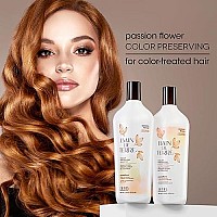 Bain De Terre Passion Flower Color Preserving Shampoo, With Argan And Monoi Oil, Paraben-Free, 33.8-Ounce