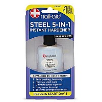 Nail-Aid Steel Instant Hardener, Clear, 055 Fluid Ounce