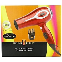 Gold 'N Hot 1875-Watt Professional Ionic Tourmaline Dryer