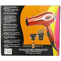 Gold 'N Hot 1875-Watt Professional Ionic Tourmaline Dryer