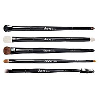 Diane D4390 Double-Sided Eye Makeup Cosmetic Brush Set - 5 Pack