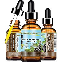 BLACK RASPBERRY SEED OIL. 100% Pure / Natural / Undiluted / Virgin / Unrefined / Cold Pressed Carrier oil. 0.5 Fl.oz.- 15 ml. For Skin, Hair, Lip and Nail Care. One of the highest antioxidants, rich in vitamin A and E, Omega 3, 6 and 9 Essential Fatty ...