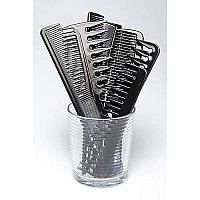 Diane D7901 Assorted Comb Kit - 10 PC Set (Black)