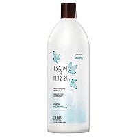 Bain De Terre Jasmine Moisturizing Shampoo, With Argan And Monoi Oil, Paraben-Free, 33.8-Ounce