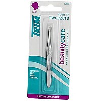 Trim Professional Quality Slant Tip Tweezers #52900 6 - Tweezers