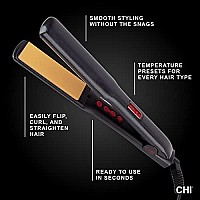 Chi Pro G2 Digital Titanium Infused Ceramic 1 Straightening Hairstyling Iron