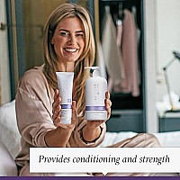 PHILIP KINGSLEY Pure Blonde/Silver Brightening Daily Purple Conditioner for Blonde Gray Brassy Colored Highlighted Bleached Hair Toner for Orange Brassiness and Yellow Tones, 33.8 oz