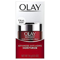 Olay Regenerist Micro-Sculpting Cream, Face Moisturizer, Trial Size, 0.5 oz