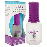 Orly Polishield 3-In-1 Ultimate To Pcoat Nail Coat, 0.6 Ounce