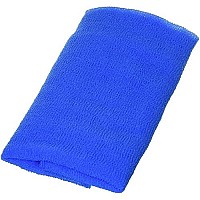 Cure Series Japanese Exfoliating Bath Towel From OHE - Super Hard Weave - Blue, 120cm -Value Set of 2