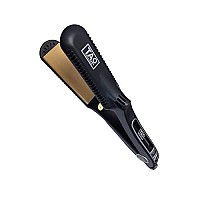 TAO Pro - Nano CERAMIC Plate Hair Straightener - Styling Iron with Digital Controls - Dual Voltage - Built-in ION Generator- Heats to 450 degrees