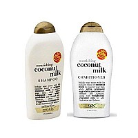 Organix: Nourishing Coconut Milk Shampoo + Conditioner (Combo Pack) (19.5 OUNCE SET)