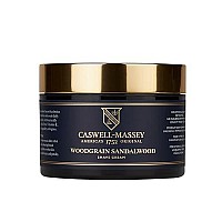 Caswell-Massey Heritage Sandalwood Shave Cream, Soothing, Moisturizing & Natural For Smooth Beard Shaving, Made In The USA, 8 Oz