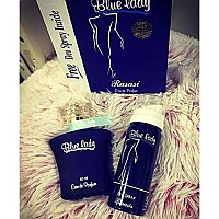 RASASI Blue lady for Women EDP-40ml with Deo | Aquatic Pour Homme Spray | Unique Refreshing Mint and Citrus Notes with warm Woody notes