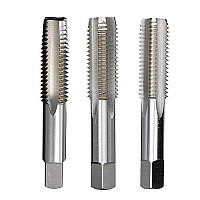 Drill America - Dwtst3-14-8S 3-14-8 Uns High Speed Steel Tap Set