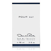 Oscar de la Renta Pour Lui Eau de Toilette Colonge Spray for Men, 3.0 Fl. Oz.