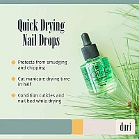 duri Drop'n Go Quick Dry Nail Drops - Fast Drying Drops for Long Lasting Nail Polish 0.61 fl. oz.