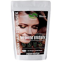 Henna Hair & Beard Dye - 100% Natural & Chemical Free - The Henna Guys (3 Pack, Medium Brown)