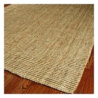 Safavieh Natural Fiber Collection 2 X 18 Natural Nf447A Handmade Chunky Textured Premium Jute 075-Inch Thick Runner Rug