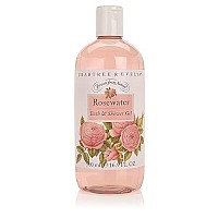 Crabtree & Evelyn Bath and Shower Gel, Rosewater, 16.9 Fl Oz