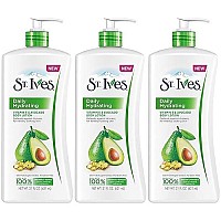 St. Ives Daily Hydrating Vitamin E & Avocado Body Lotion, 21 Ounce (Pack Of 3)