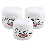 Razac Perfect for Perms & All Hair Types Finishing Creme, Daily Hairdressing & Scalp Conditioner With Keratin, 4 oz (Pack of 3)