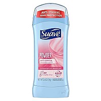 Suave Deodorant 2.6 Ounce 24Hr Powder Invisible Solid (76ml) (3 Pack)