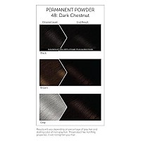 Bigen Powder Hair Color 48 Dark Chestnut 021Oz (3 Pack)