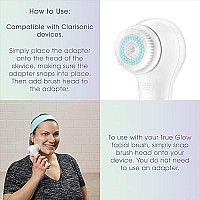 True Glow By Conair Sonic Facial Brush - Replacement Brush Head For Face; Use With Model Sfb And Sfb3