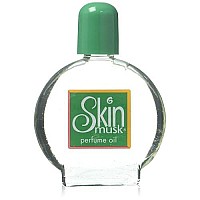 SKIN MUSK (Original Long Lasting Formula) Perfume Oil by Parfums de Coeur (formerly by Bonne Bell), 0.50 fl oz