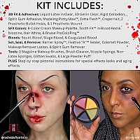 Mehron Makeup Special Fx Set For Halloween, Christmas Gifts, Cosplay