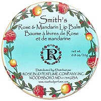 Rosebud Smith's Lip Balm, Rose and Mandarin, 0.8 Ounce