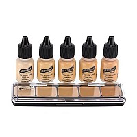 Graftobian Hd Sampler Pack - Creme And Airbrush Foundation (Cool 1)