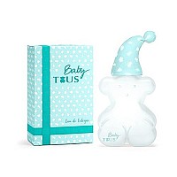 Tous Baby Eau De Cologne Spray For Women, 3.4 Oz