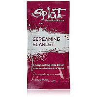 Splat Hair Color 1.5 Oz Individual Packs Screaming Scarlet