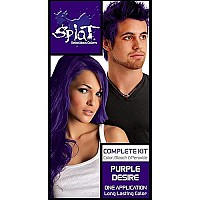 Splat Purple Desire Original Complete Hair Dye Kit