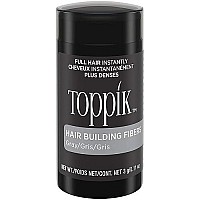 Toppik Hair Building Fibers, Gray, 011 Oz