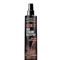 L'Oral Paris Advanced Hairstyle Sleek It Iron Straight Heat Spray, 5.7 Ounce