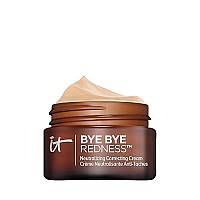 IT Cosmetics Bye Bye Redness, Transforming Neutral Beige - Neutralizing Color-Correcting Cream - Reduces Redness - Long-Wearing Coverage - With Hydrolyzed Collagen - 0.37 fl oz