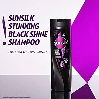 Sunsilk Stunning Black Shine Shampoo, 340 Ml