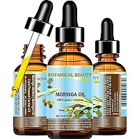 Botanical Beauty Moringa Oil For Face, Body, Hair, 0.5 Fl. Oz.