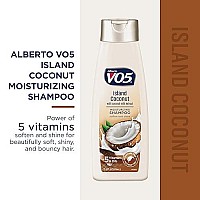 VO5 Moisturizing Shampoo - 12.5 Fl Oz - Island Coconut Leaves Hair Looking Vibrant and Beautiful, White