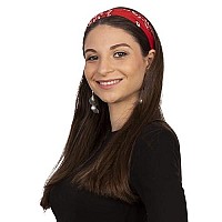 Bandana Headband-Paisley Bandana Headband Wrap- 5 PC Wide Headbands-Christmas Gifts by CoverYourHair